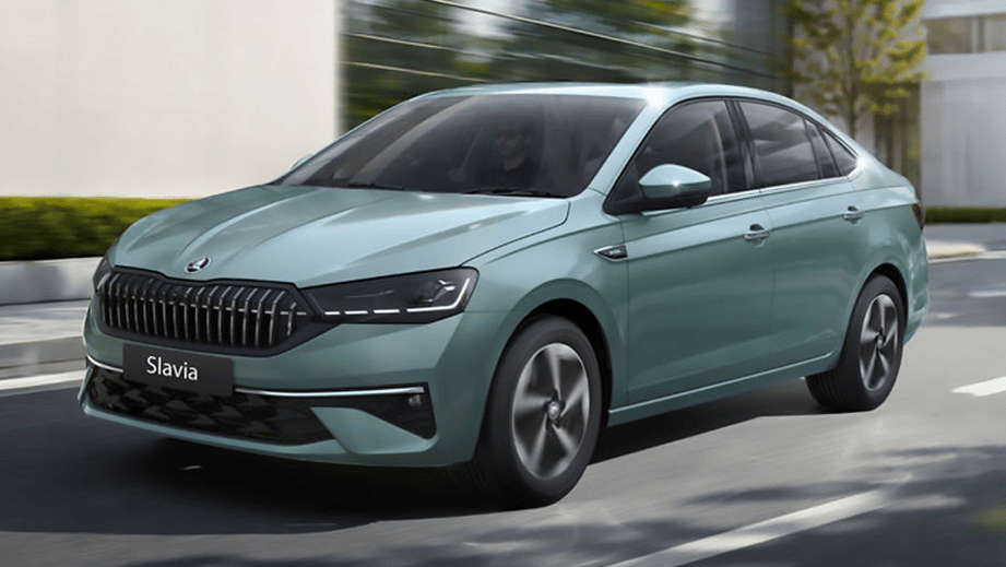 Skoda Slavia Driving View