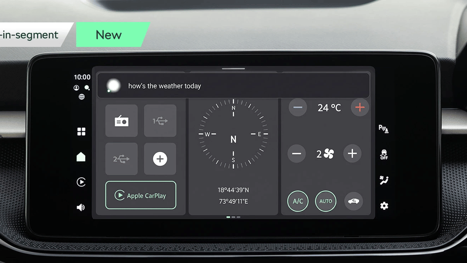 Skoda Slavia Infotainment Screen