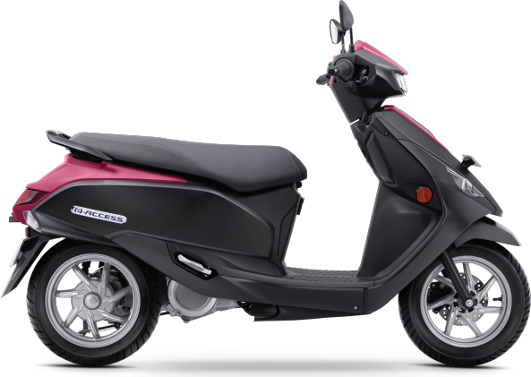 Side view of Suzuki E-Access