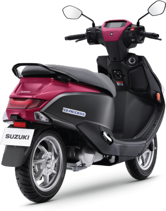 Rear three-quarter of Suzuki E-Access