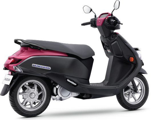 Rear three-quarter view of Suzuki E-Access