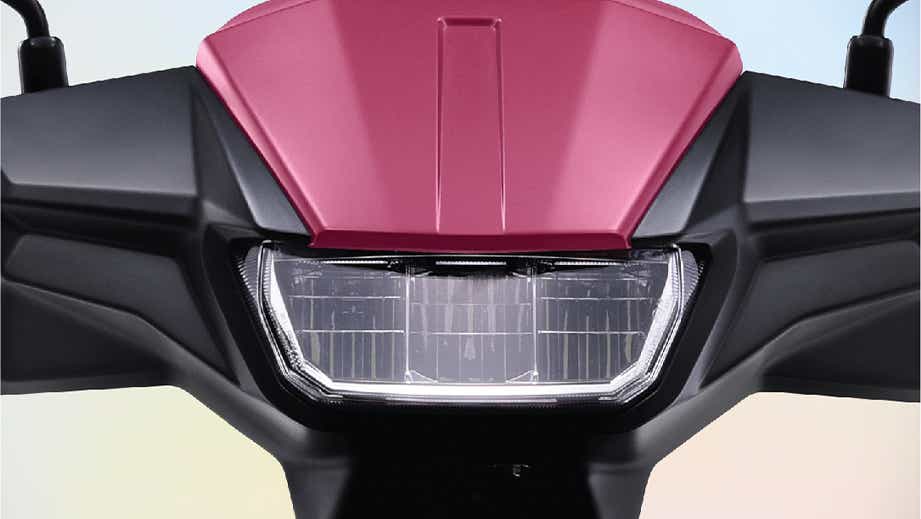 Front headlight of Suzuki E-Access