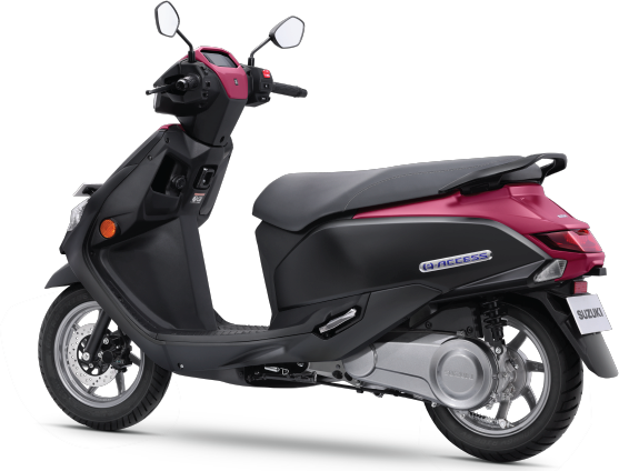 Side view of Suzuki E-Access