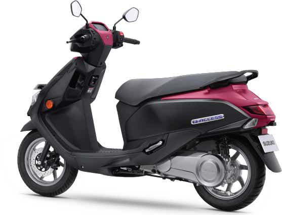 Side view of Suzuki E-Access