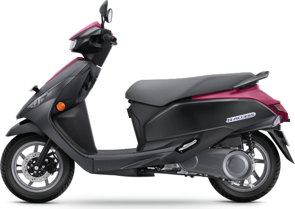 Left side view of Suzuki E-Access