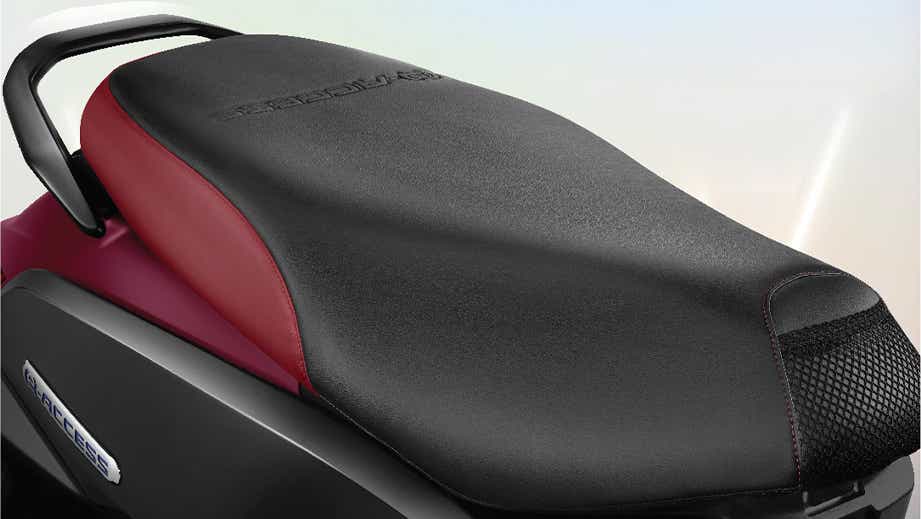 Seat close-up of Suzuki E-Access