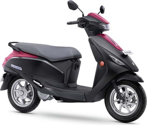 Front three-quarter view of Suzuki E-Access