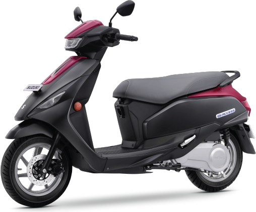 Side view of Suzuki E-Access