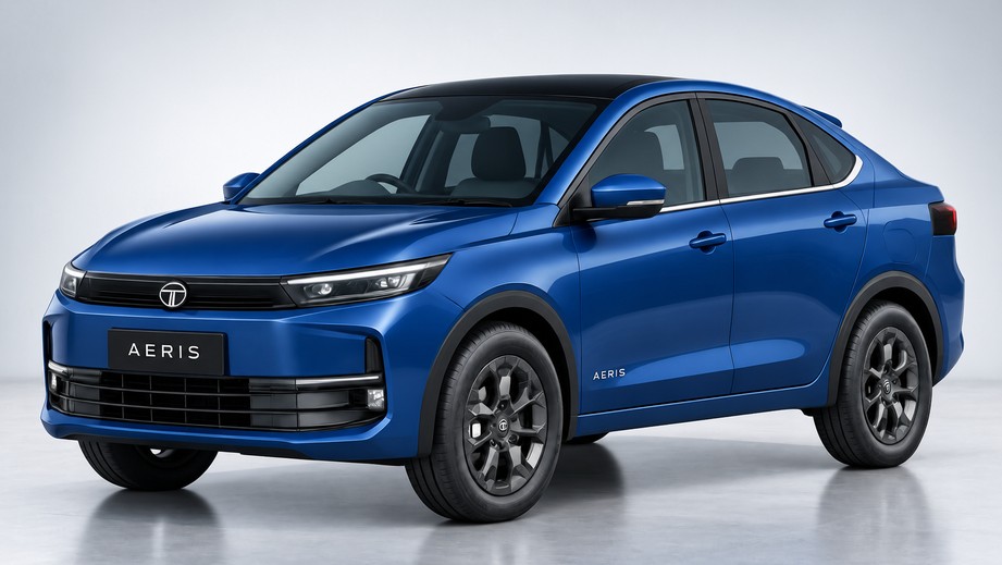 Tata Aeris Left Front Three-Quarter View