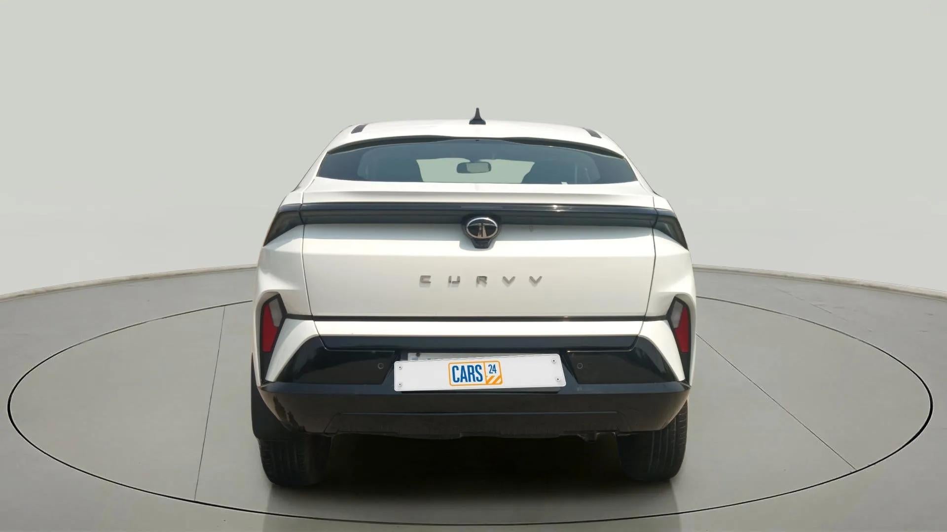 Rear view of a Tata Curvv