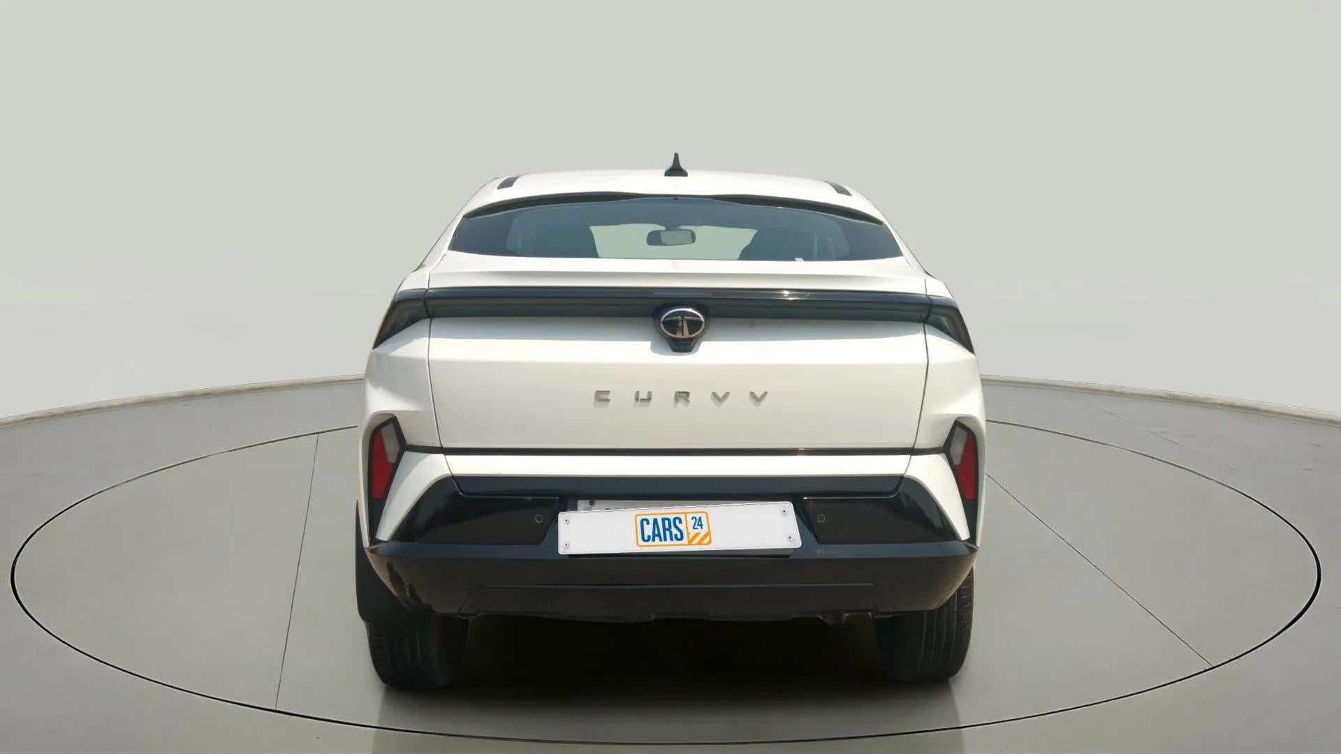 Rear view of a Tata Curvv