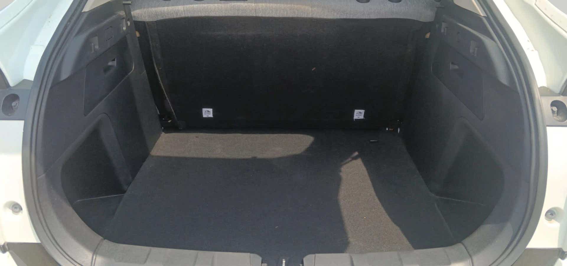 Boot space area of a Tata Curvv