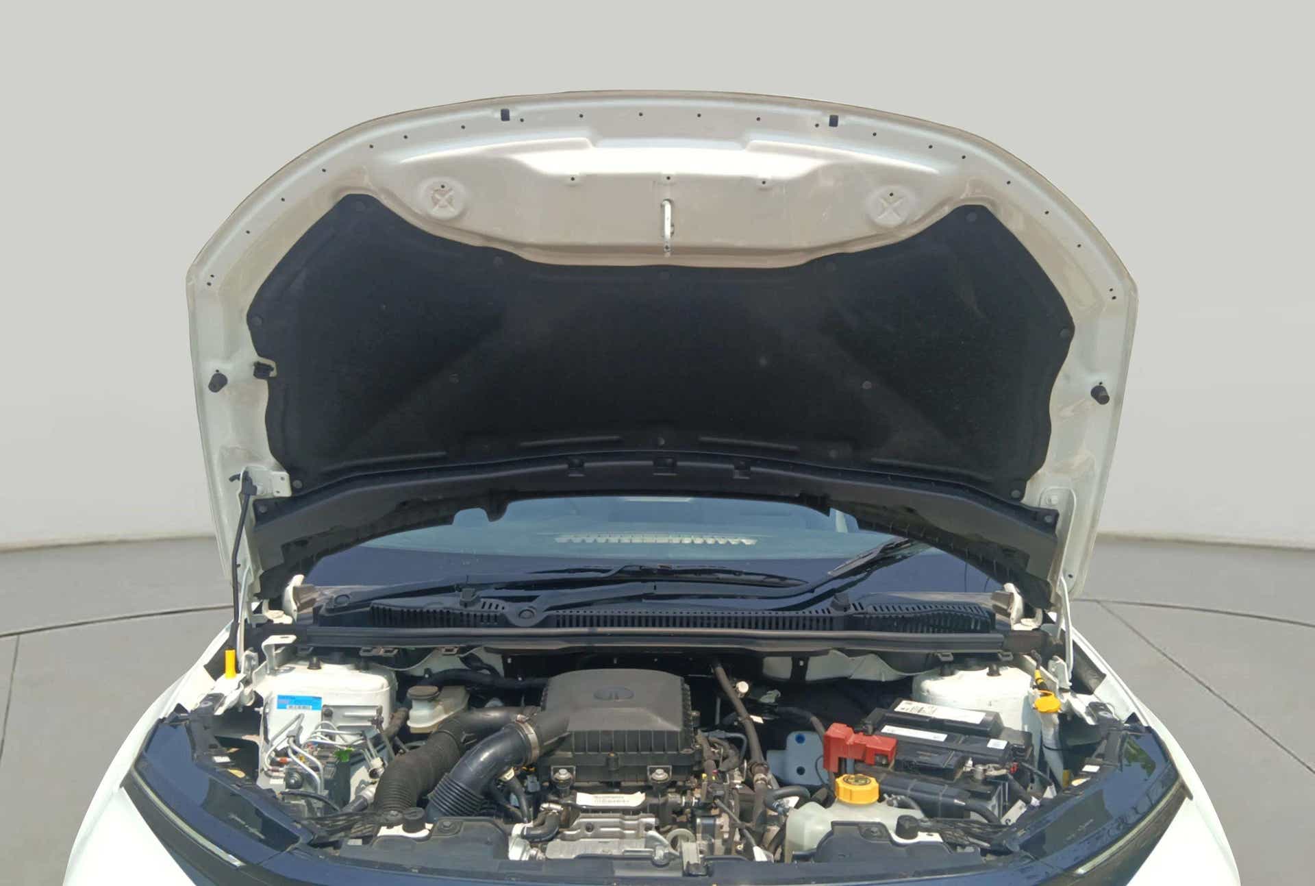Engine bay view of a Tata Curvv