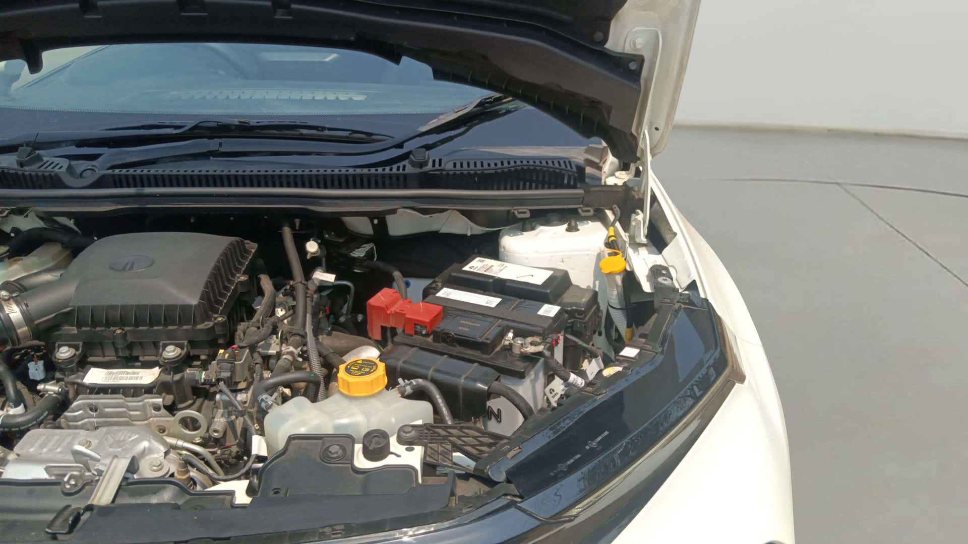 Engine bay of a Tata Curvv
