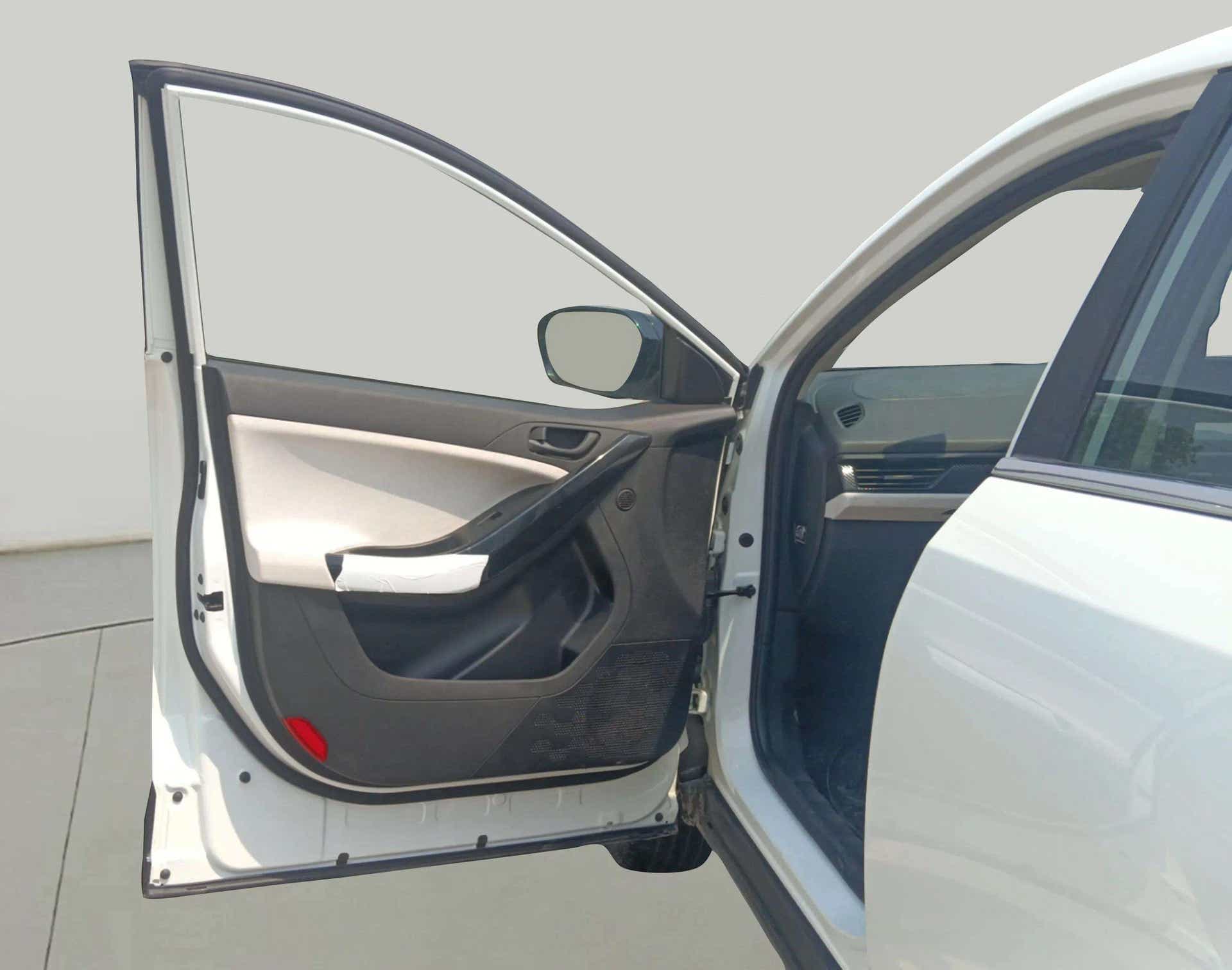 Front door open view of a Tata Curvv