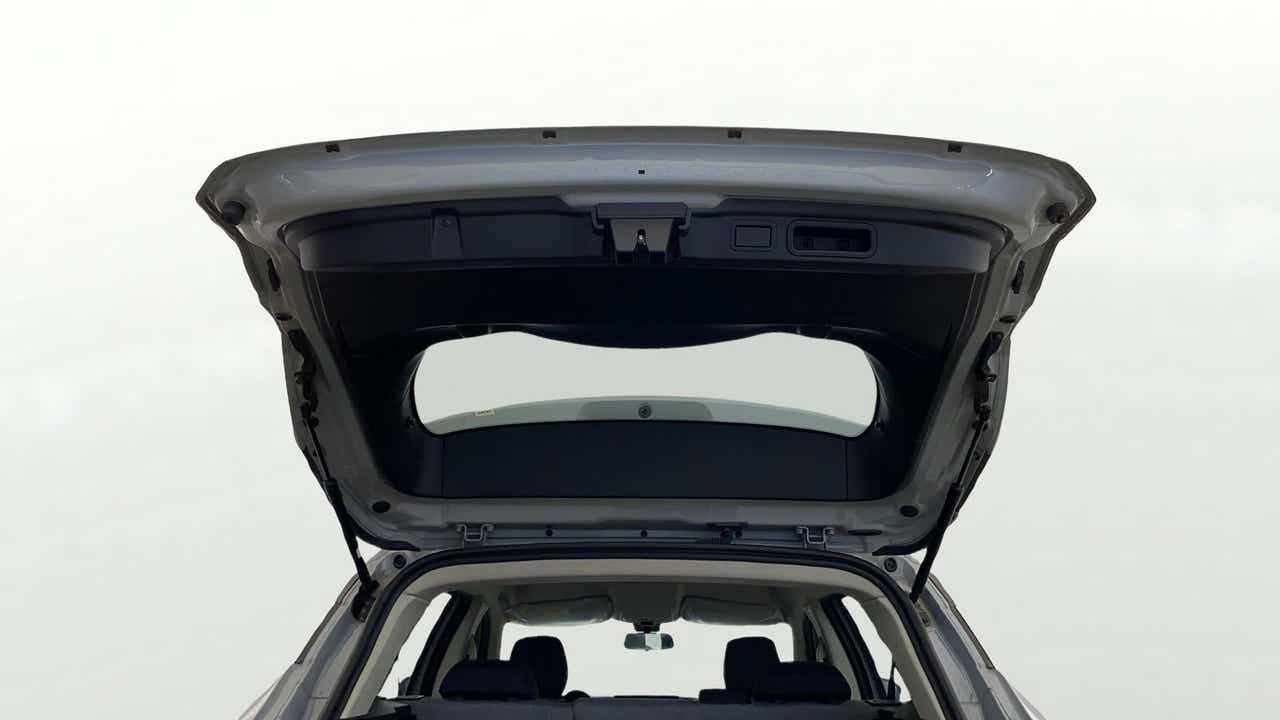 Boot open view of a Tata Harrier