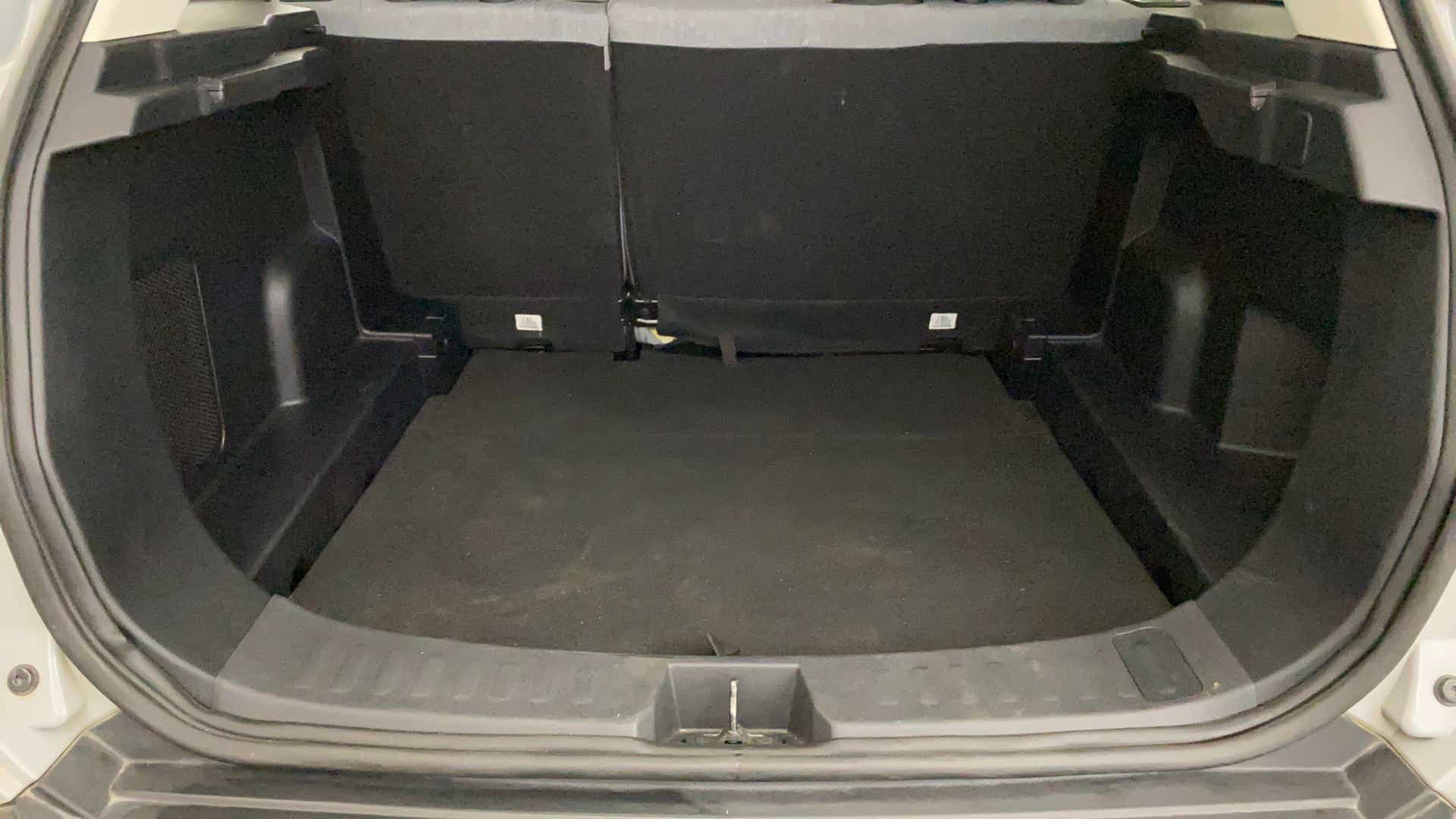 Boot space of a Tata Harrier