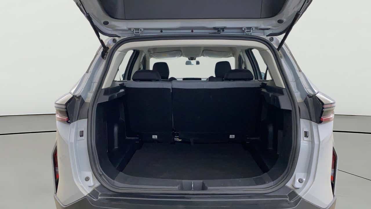 Boot space view of a Tata Harrier