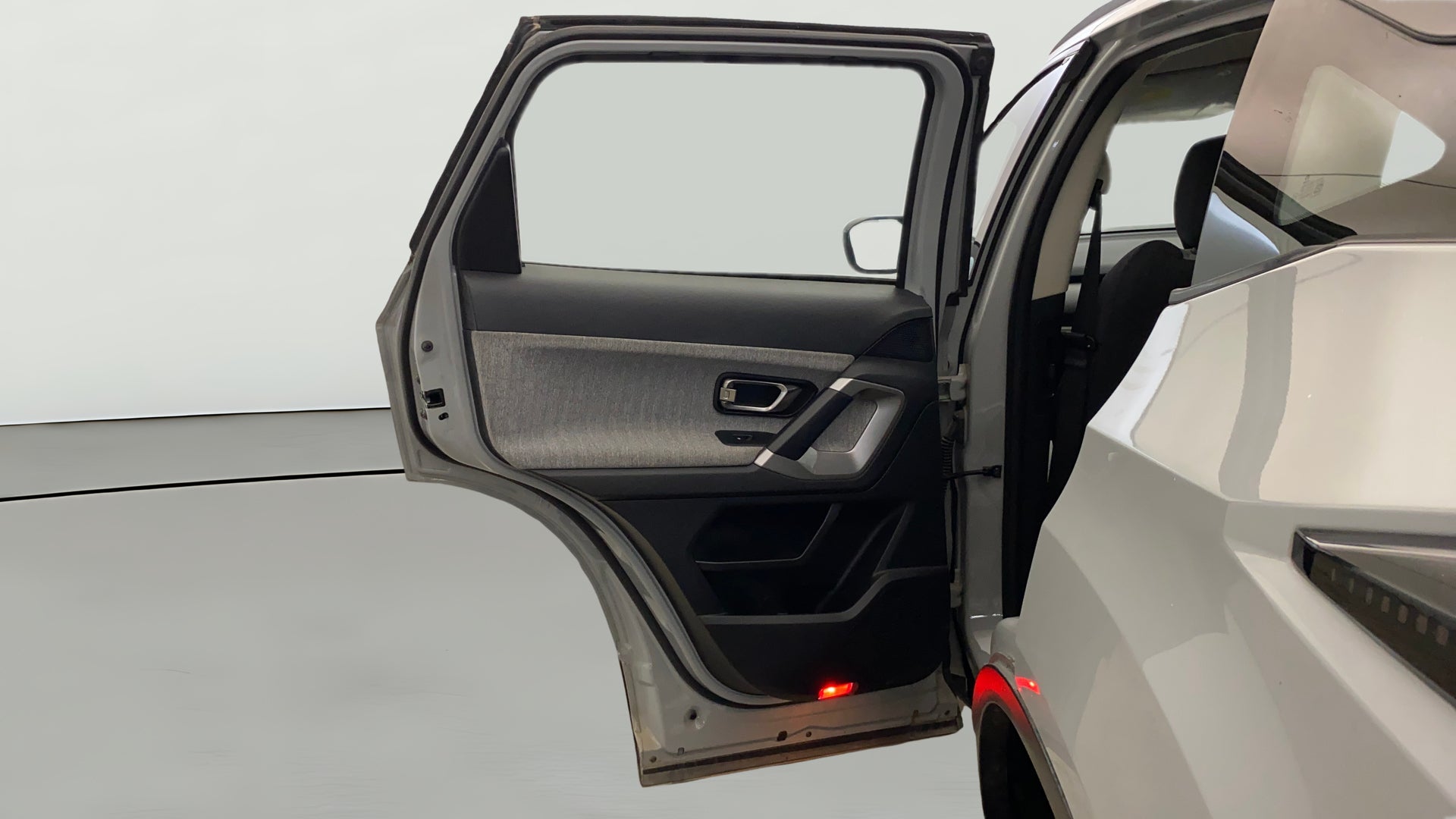 Rear door interior of a Tata Harrier