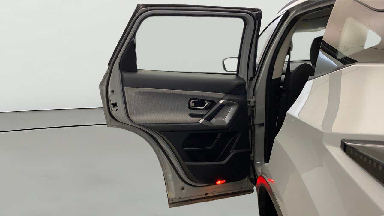 Rear door interior of a Tata Harrier