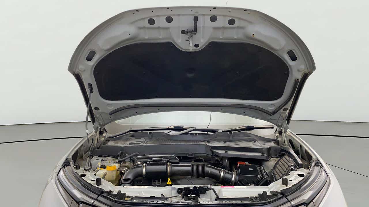 Engine bay view of a Tata Harrier