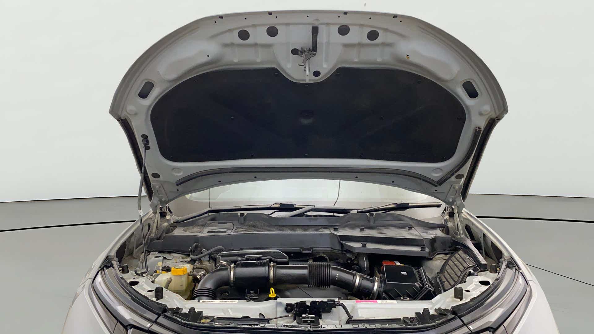 Engine bay view of a Tata Harrier