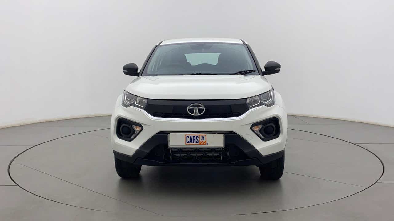 Front view of a Tata Nexon 2017-2023