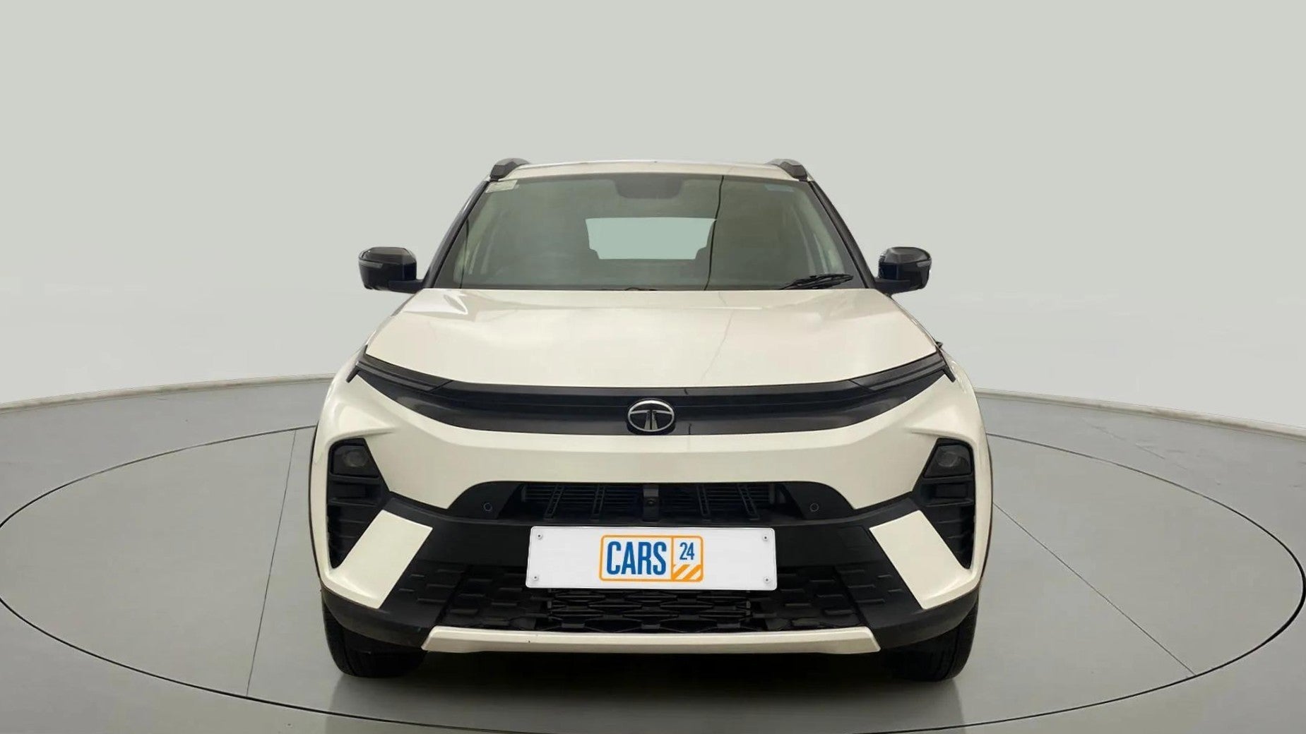 Front view of a Tata Nexon