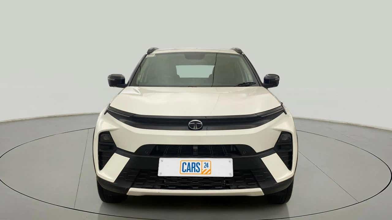 Front view of a Tata Nexon
