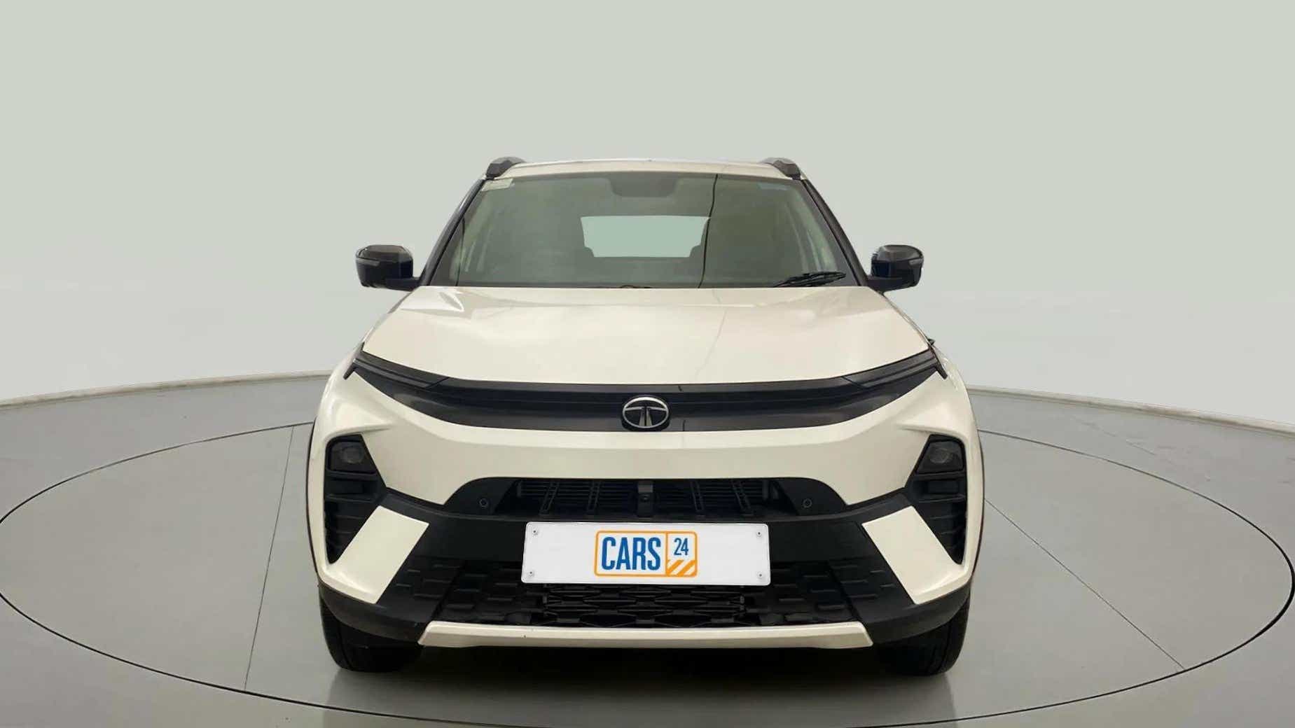 Front view of a Tata Nexon