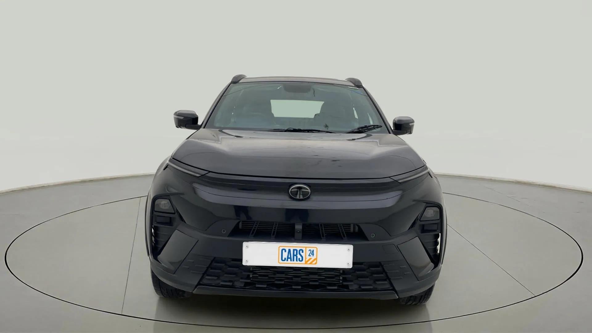 Front view of a Tata Nexon