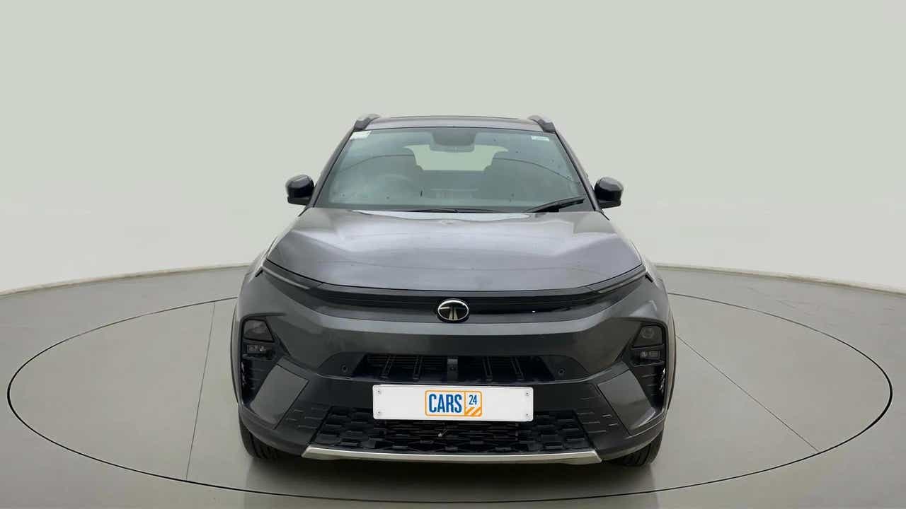 Front view of a Tata Nexon