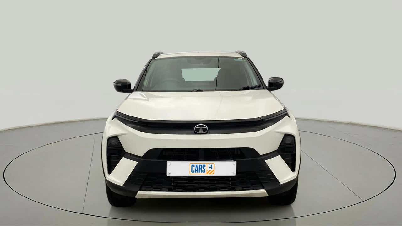 Front view of a Tata Nexon