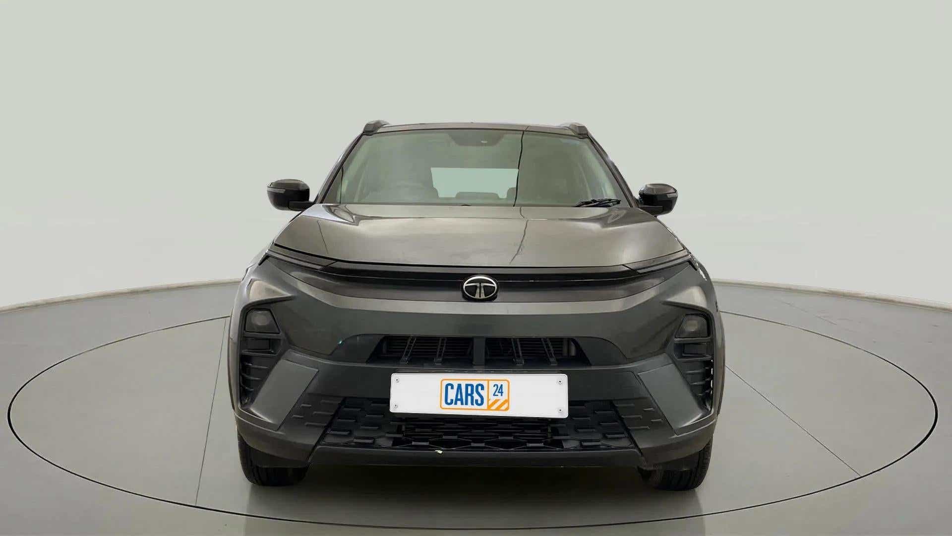 Front view of a Tata Nexon