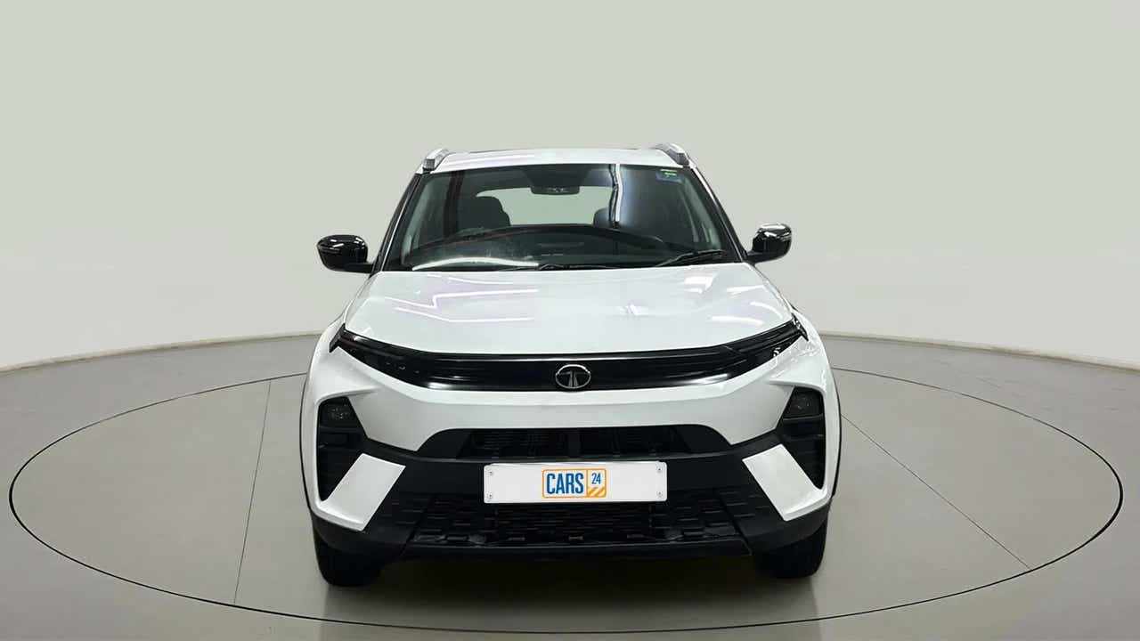 Front view of a Tata Nexon