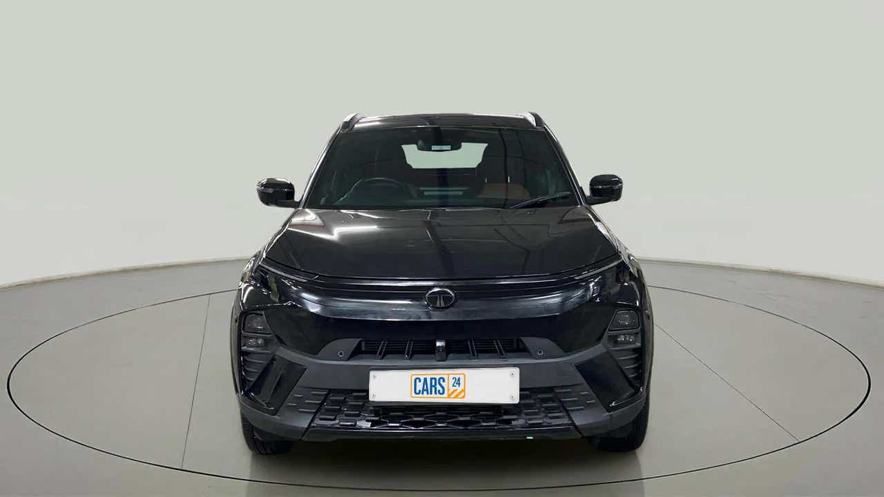 Front view of a Tata Nexon