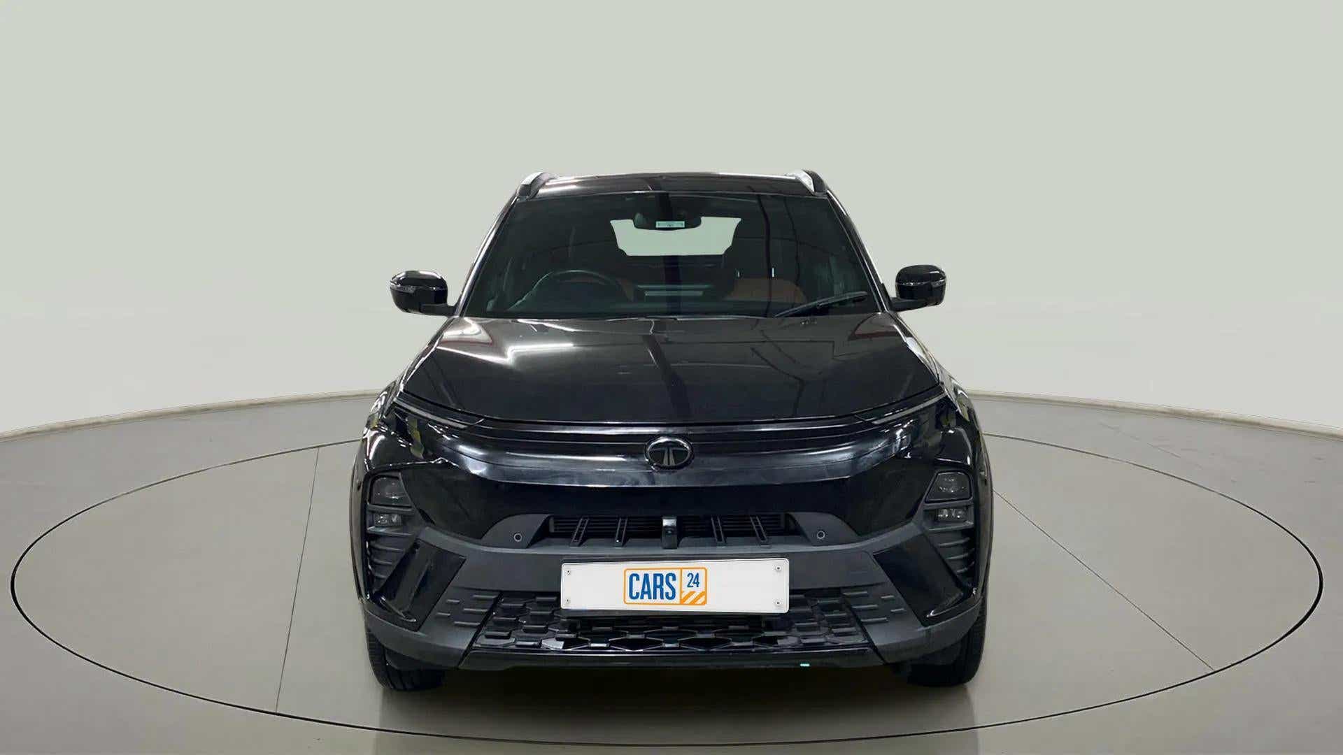 Front view of a Tata Nexon