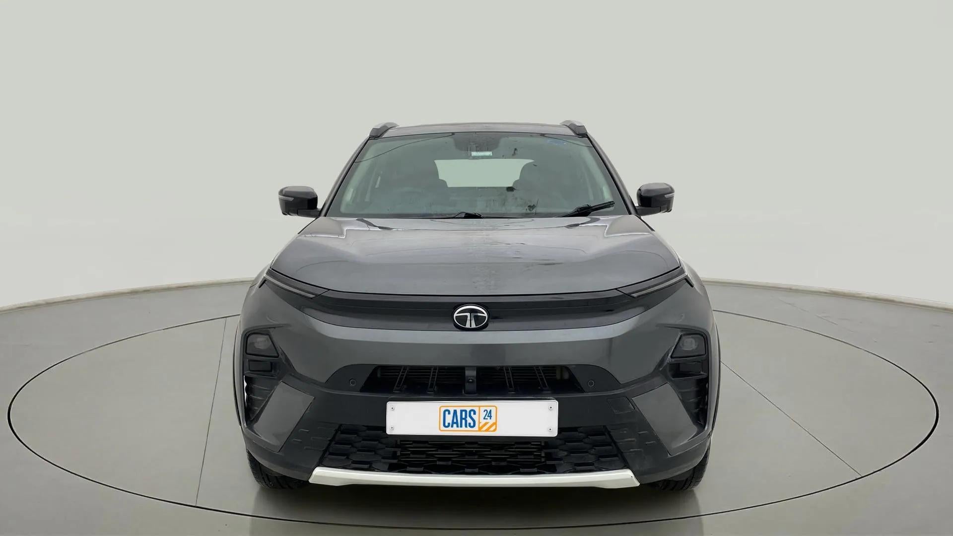 Front view of a Tata Nexon