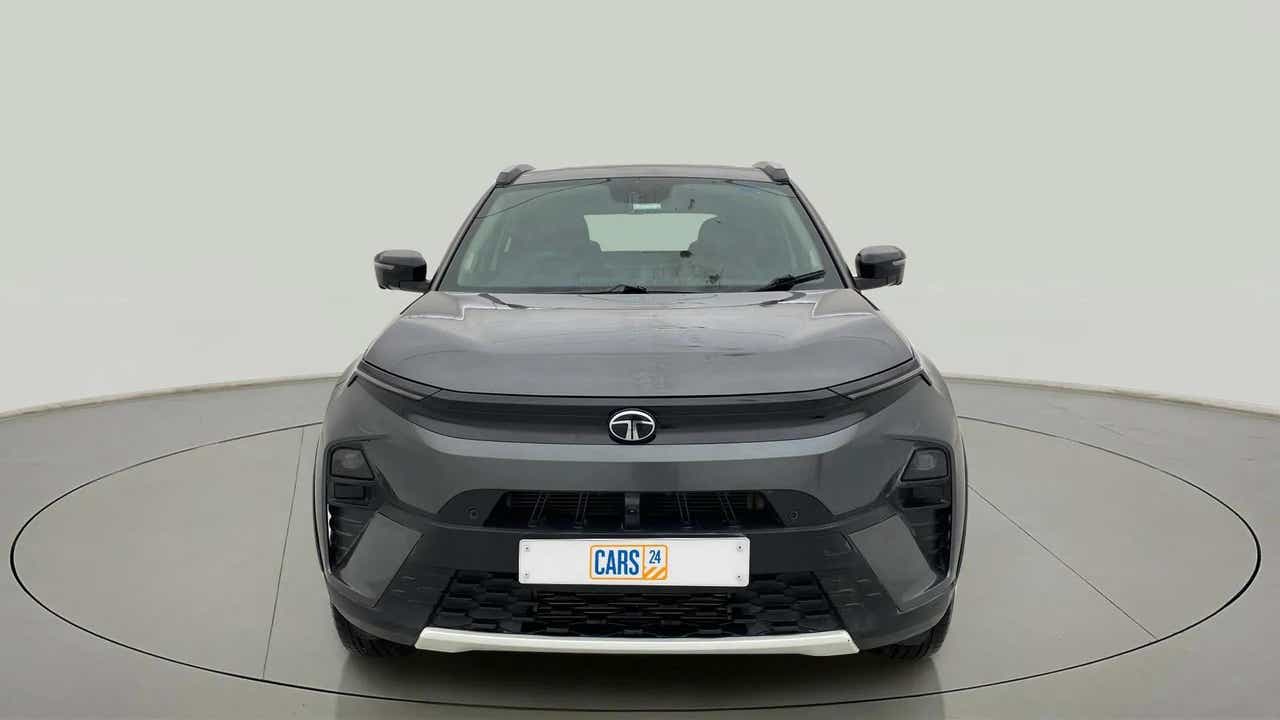 Front view of a Tata Nexon