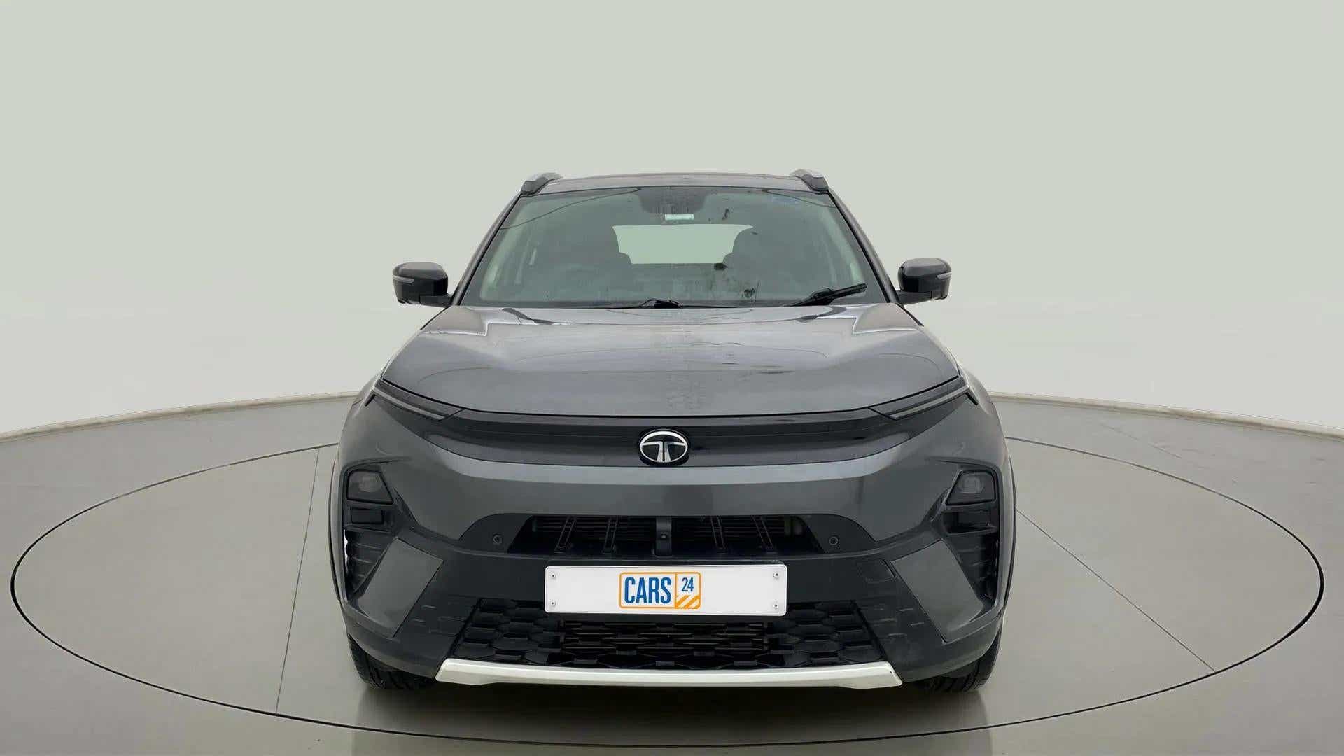 Front view of a Tata Nexon