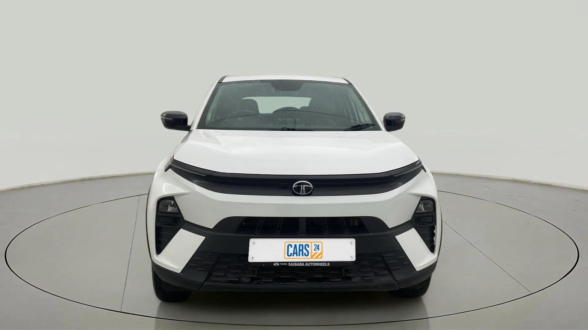 Front view of a Tata Nexon