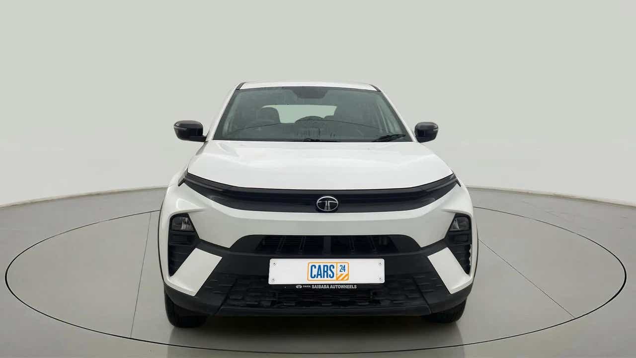 Front view of a Tata Nexon