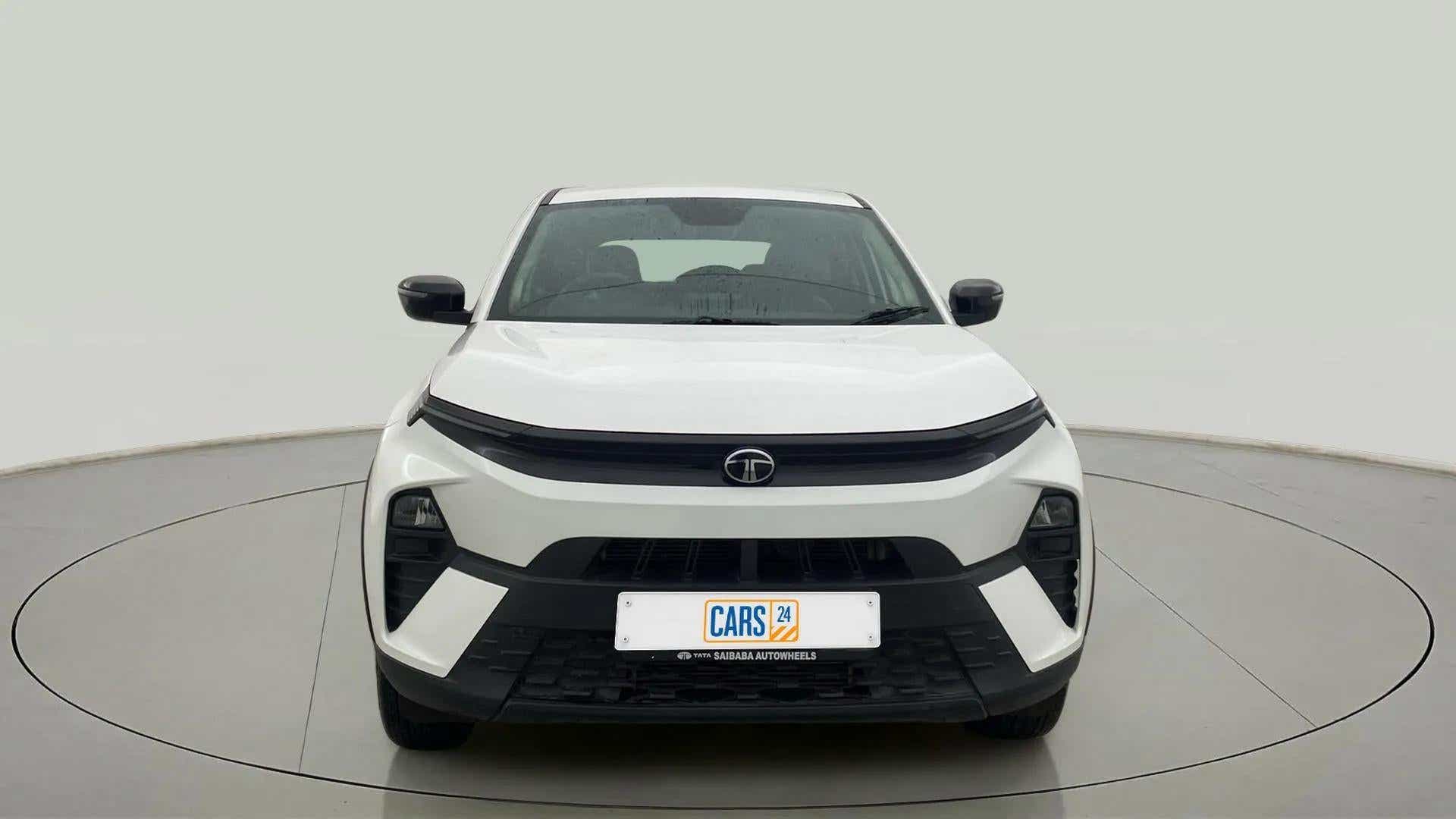 Front view of a Tata Nexon