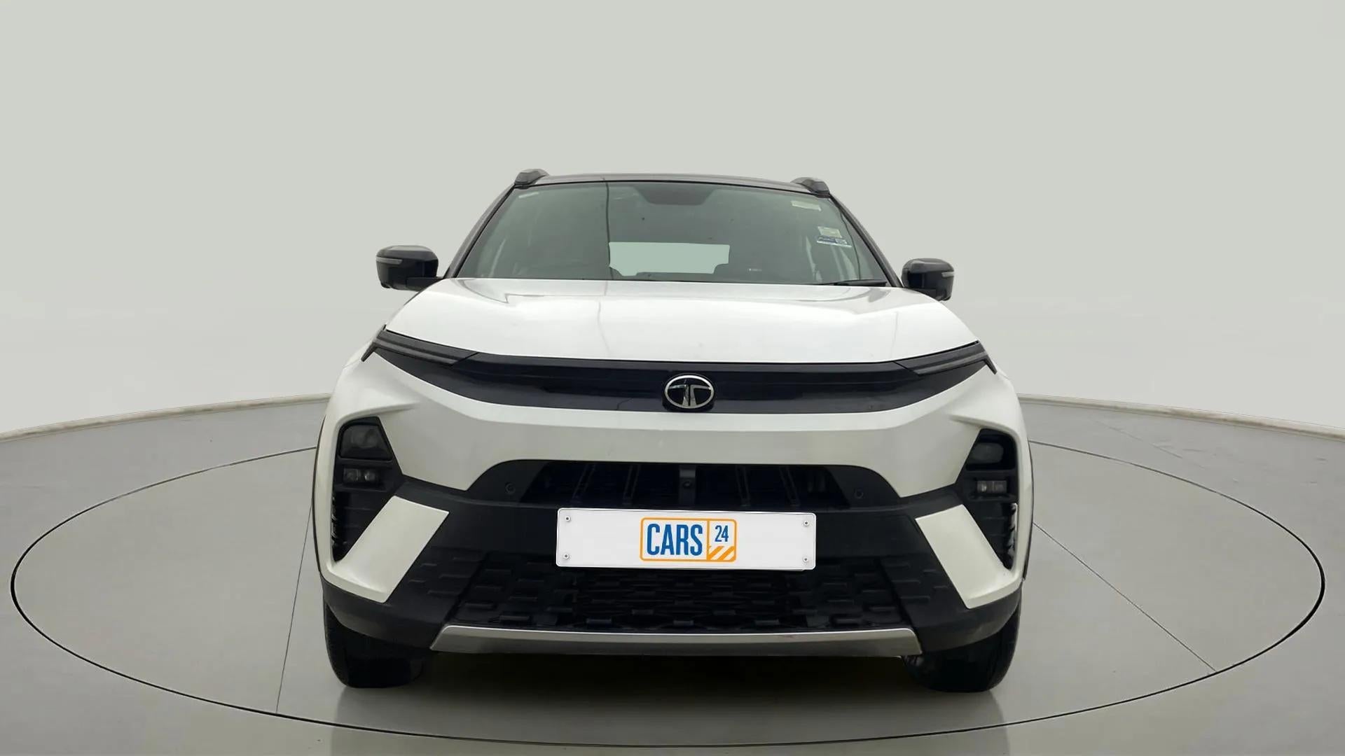 Front view of a Tata Nexon