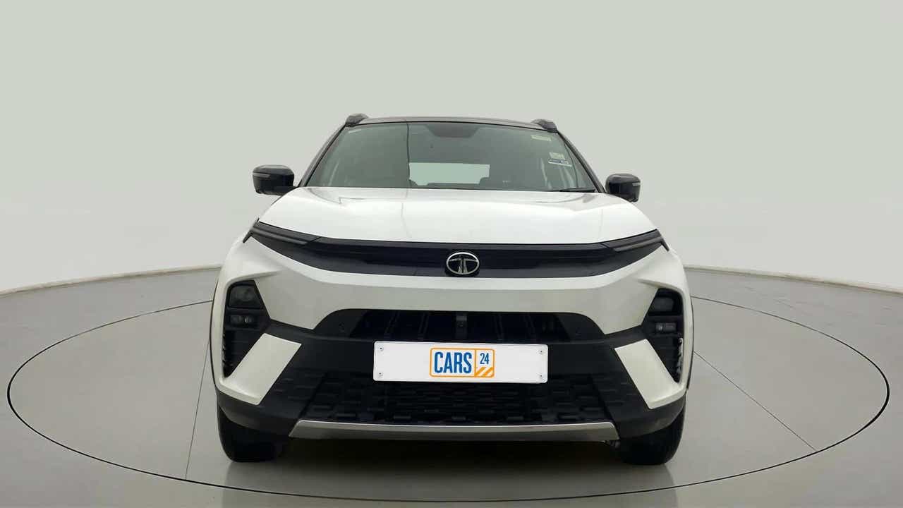 Front view of a Tata Nexon