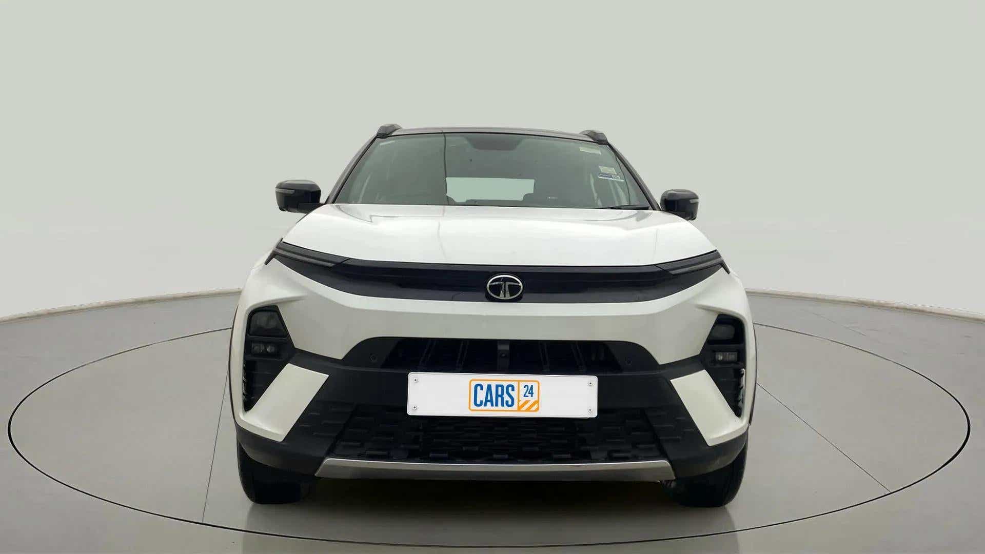 Front view of a Tata Nexon