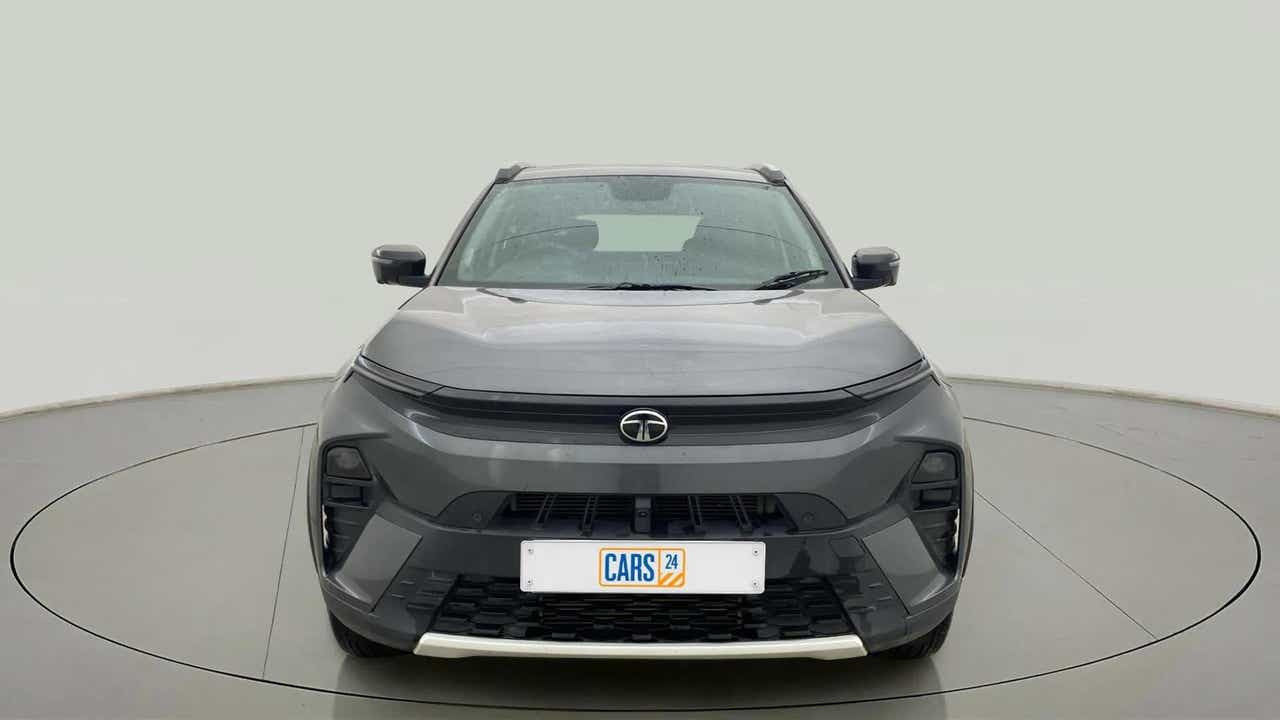 Front view of a Tata Nexon
