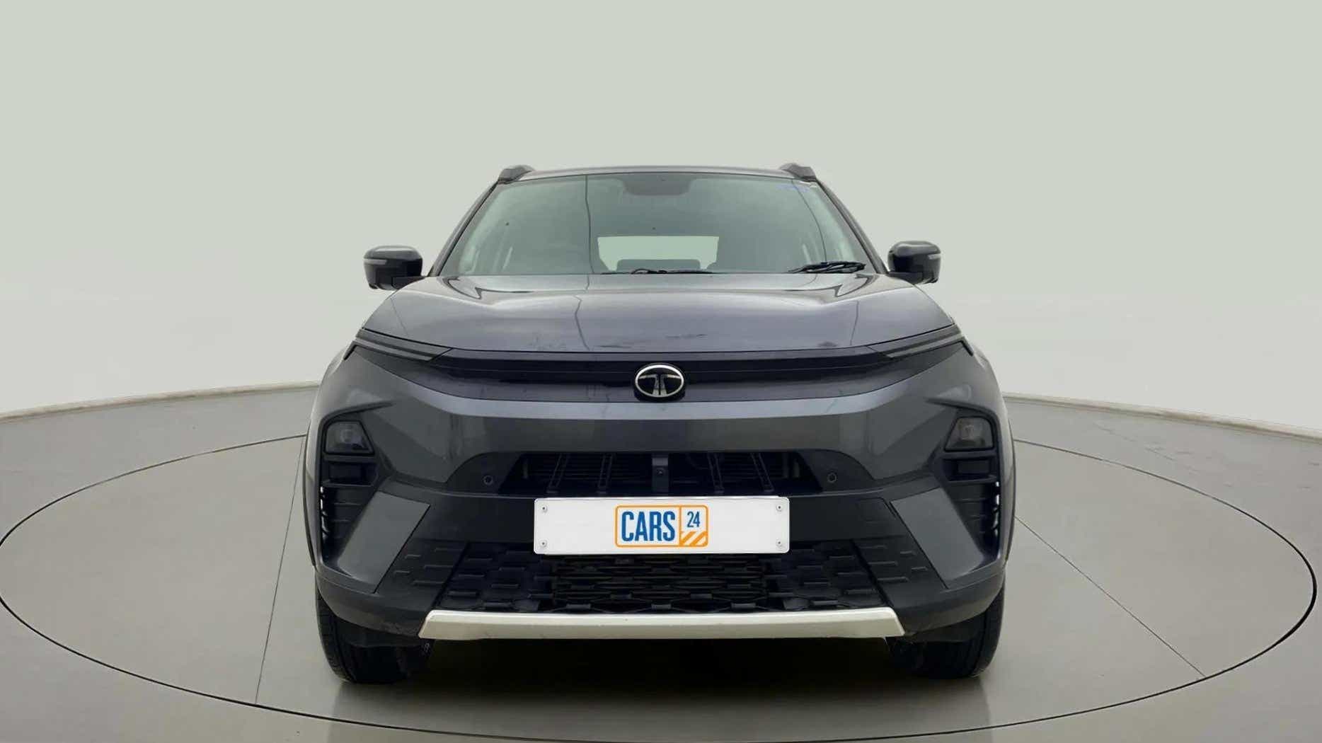 Front view of a Tata Nexon
