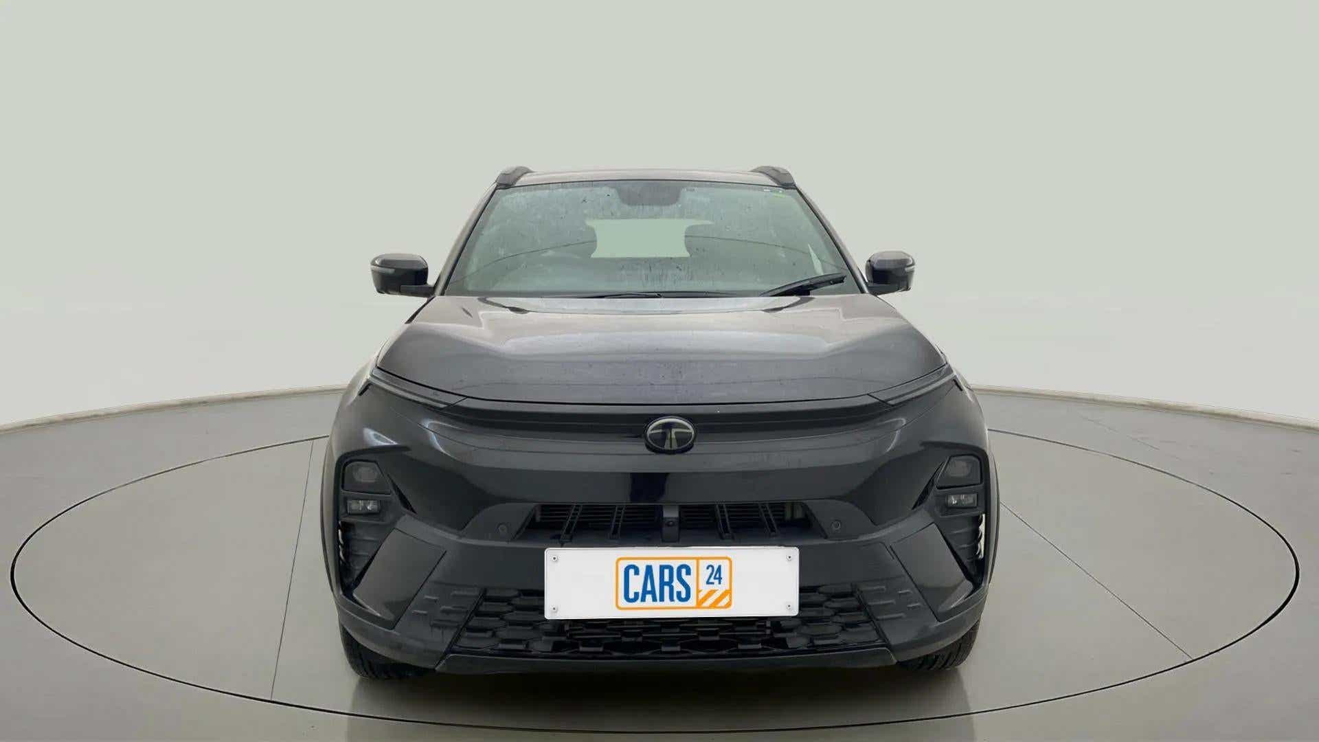 Front view of a Tata Nexon