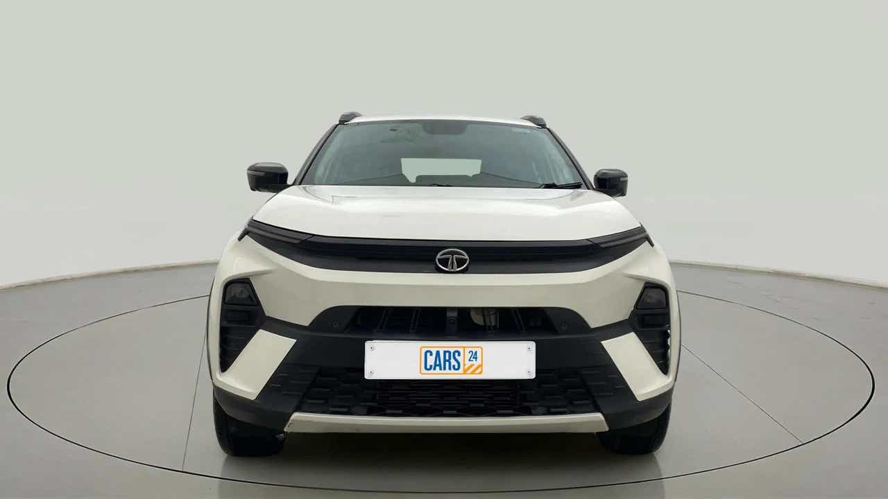 Front view of a Tata Nexon 2017-2023